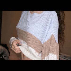 ｇａｒａｇｅ　ｂｌｕｅ　ｗｈｉｔｅ　ａｎｄ　ｂｅｉｇｅ　ｓｗｅａｔｓｈｉｒｔ！